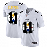 Nike Steelers 11 Chase Claypool White Shadow Logo Limited Jersey Yhua,baseball caps,new era cap wholesale,wholesale hats